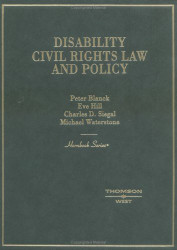 Disability Civil Rights Law And Policy
