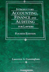 Introductory Accounting Finance And Auditing For Lawyers