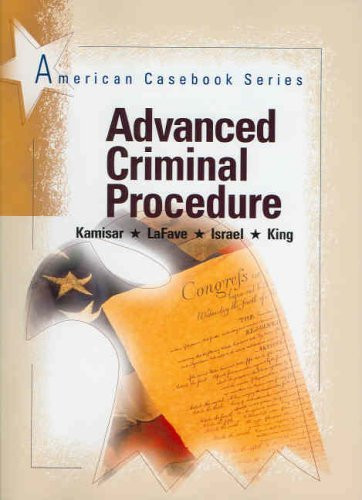 Advanced Criminal Procedure