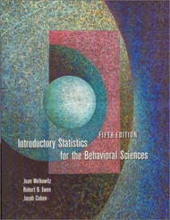 Introductory Statistics For The Behavioral Sciences