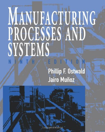 Manufacturing Processes And Systems