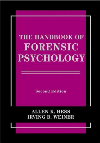 Handbook Of Forensic Psychology