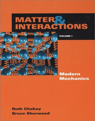 Matter And Interactions Volume 1
