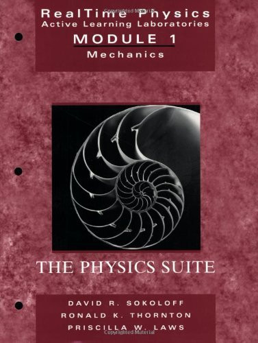Realtime Physics Active Learning Laboratories Module 1 Mechanics