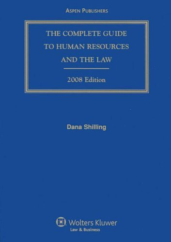 Complete Guide To Human Resources And The Law