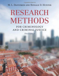 Research Methods For Criminology And Criminal Justice