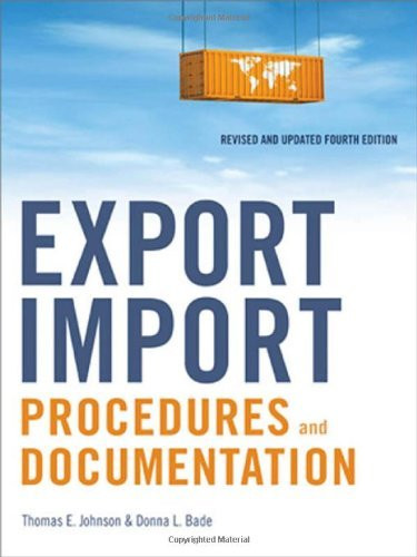 Export/Import Procedures And Documentation