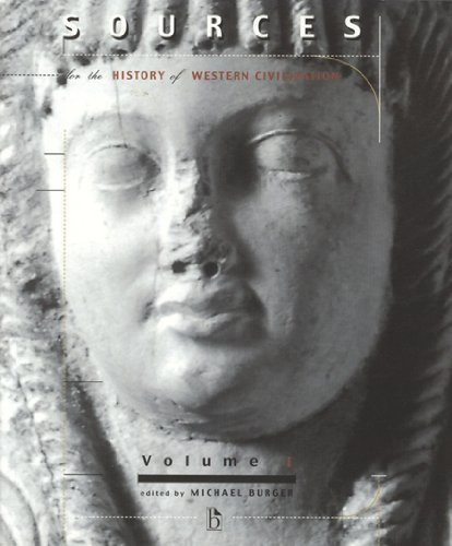 Sources For The History Of Western Civilization Volume 1