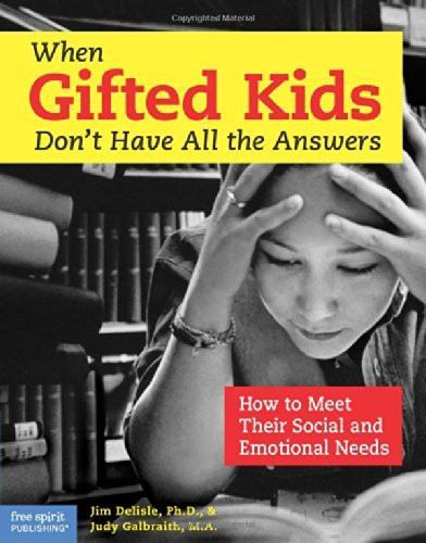 When Gifted Kids Don'T Have All The Answers