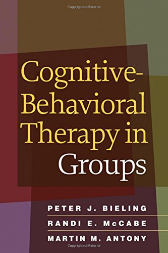 Cognitive-Behavioral Therapy In Groups