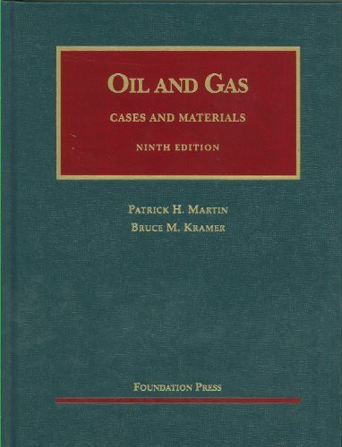 Law Of Oil And Gas