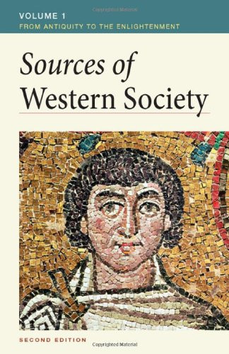Sources Of Western Society Volume 1