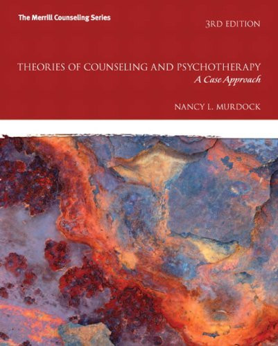 Theories Of Counseling And Psychotherapy
