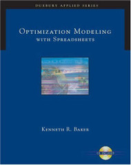 Optimization Modeling With Spreadsheets