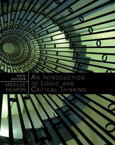 Introduction To Logic And Critical Thinking