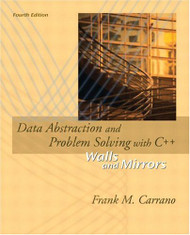 Data Abstraction And Problem Solving With C++