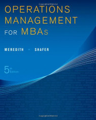 Operations Management For Mbas