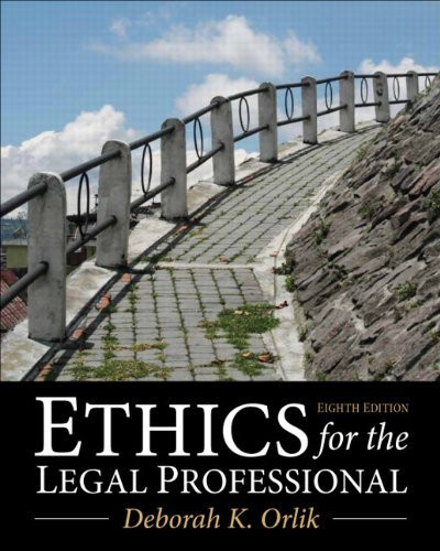 Ethics For The Legal Professional