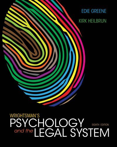 Wrightsman's Psychology And The Legal System