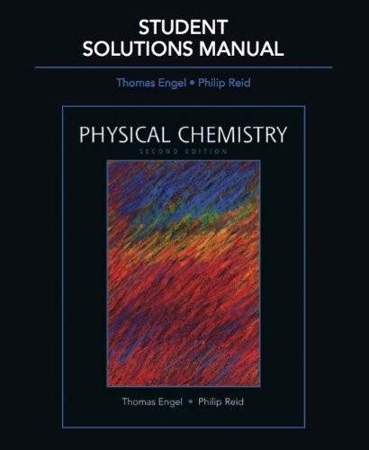 Student's Solutions Manual For Physical Chemistry
