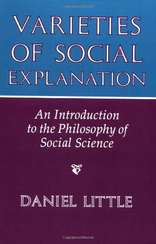 Varieties Of Social Explanation