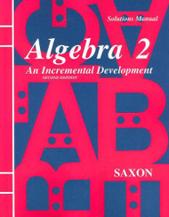 Solutions Manual For Algebra 2