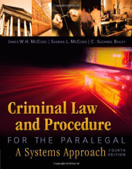 Criminal Law And Procedure For The Paralegal