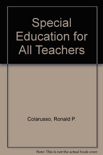 Special Education For All Teachers