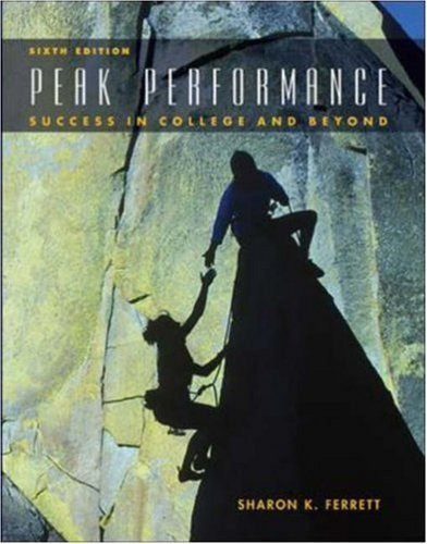 Peak Performance: Success in College and Beyond