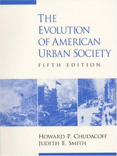 Evolution Of American Urban Society