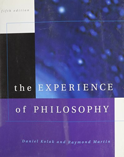 Experience Of Philosophy