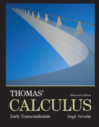 Thomas' Calculus Early Transcendentals Single Variable Part 1