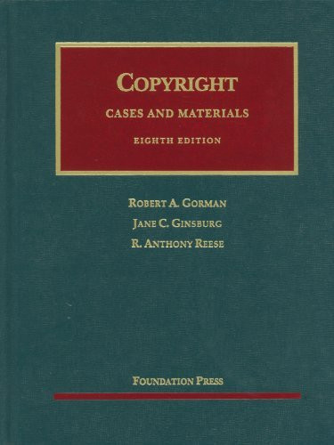 Copyright Cases And Materials