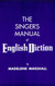 Singer's Manual Of English Diction