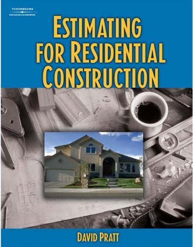 Estimating For Residential Construction