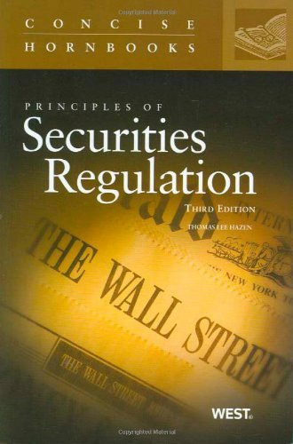 Principles Of Securities Regulation