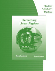 Student Solutions Manual for Elementary Linear Algebra