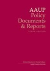 Aaup Policy Documents And Reports