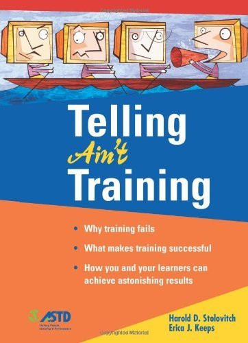 Telling Ain'T Training