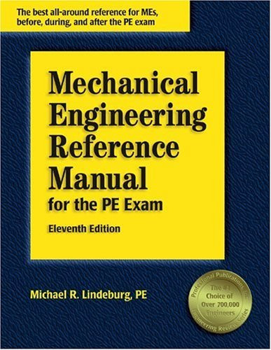 Mechanical Engineering Reference Manual For The Pe Exam