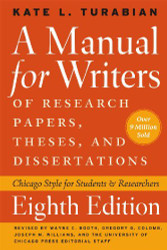 Manual For Writers Of Research Papers Theses And Dissertations