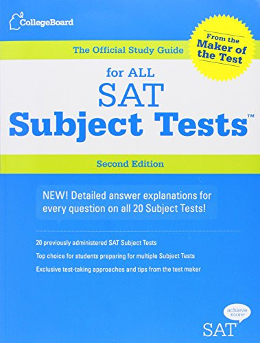Official Study Guide for ALL SAT Subject Tests