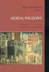 Philosophic Classics Volume 2 Medieval And Renaissance Philosophy