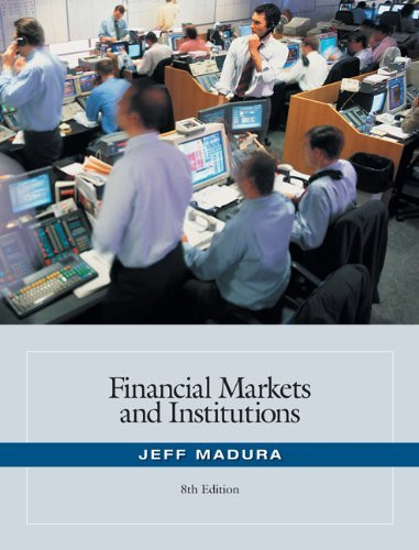 Financial Markets And Institutions