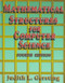 Mathematical Structures For Computer Science