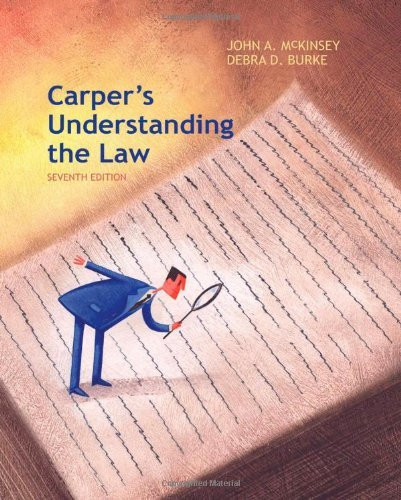 Carper's Understanding The Law
