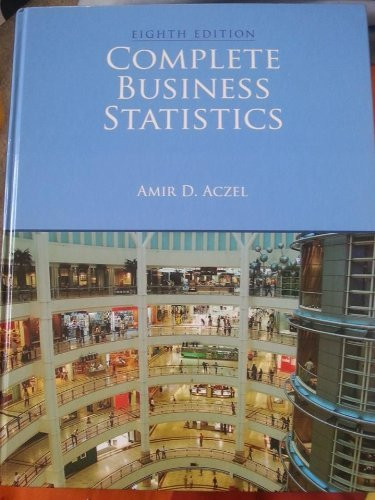 Complete Business Statistics