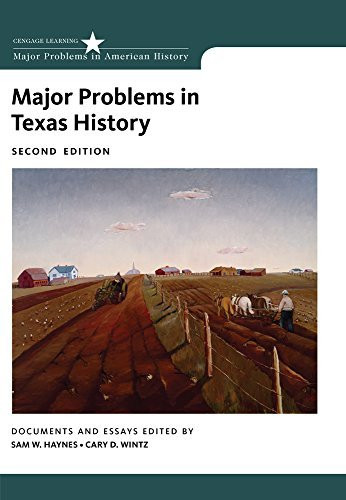 Major Problems In Texas History