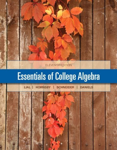 Essentials Of College Algebra