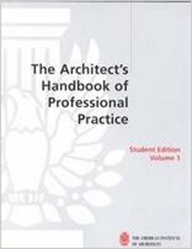 Architect's Handbook Of Professional Practice